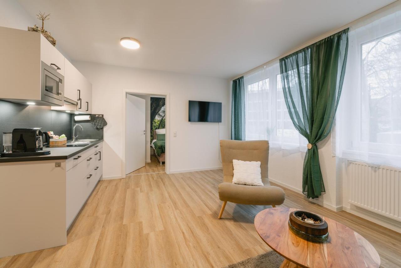 Modernes 2-Zimmer Themen-Apartment Im Zentrum Bayreuth Exterior foto